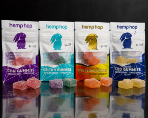 Hemp hop gummies 2 pack