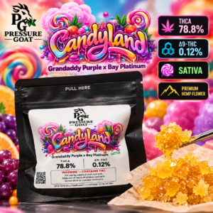 Pressure goat badder/crumble 2g Candy land