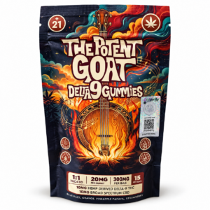 The potent Goat d9 gummies multi flavor